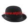 Chapeau melon noir adulte 