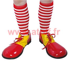 Chaussette de Clown, B&eacute;cassine, 118-218 (la paire)