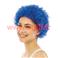 Perruque courte fris&eacute;e  pour d&eacute;guisement de clown 