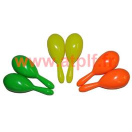 Maracas couleur (la paire)