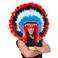 Coiffe de chef indien luxe