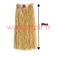 Pagne Hawaien, Tahitien naturel a fleurs (80cms)