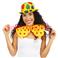 Noeud papillon g&eacute;ant &agrave; pois pour deguisement de clown 