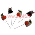 Sachet de 50 Piques d&eacute;cor pour buffet, table "Halloween" 