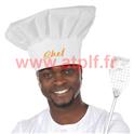 Cuisinier (Toque de chef) (Tissu)