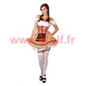 Costume de Tyrolienne sexy (taille unique) (F)
