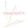 Sachet de 12 Batons porte lampion + attache m&eacute;tal