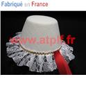 chapeau Auvergnate Adulte (feutre et dentelle)