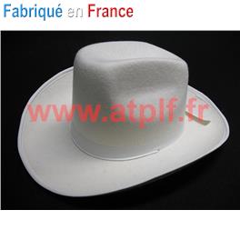 Cow-boy Dallas Adulte Bordé (feutre)